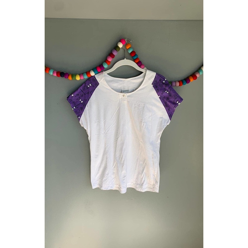 Vintage 90s NIKE cap sleeve Tennis shirt